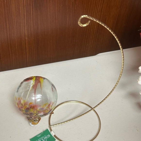 Tree of Gratitude Art Glass Ornament with Stand - Picture 8 of 15